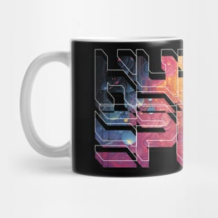 Hyperspace - Futuristic Design Mug